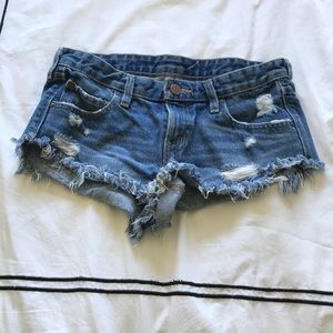 Jean shorts